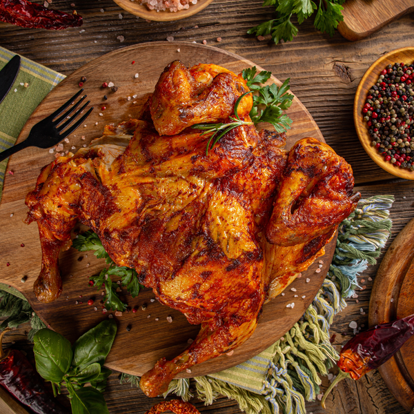 Chicken Salt Roast Chicken